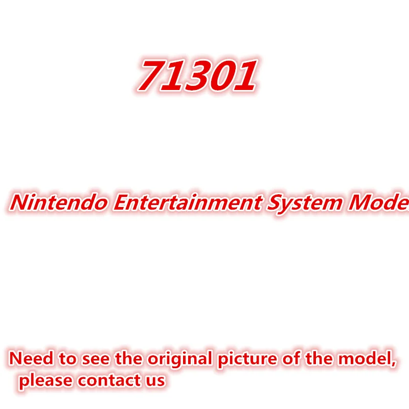Новая серия идей модель развлекательной системы Nintendo набор строительных блоков
