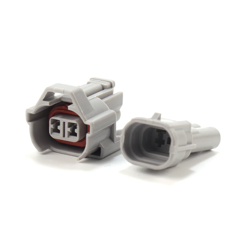 20/50 комплектов 2-контактный разъем топливного инжектора с верхним слотом