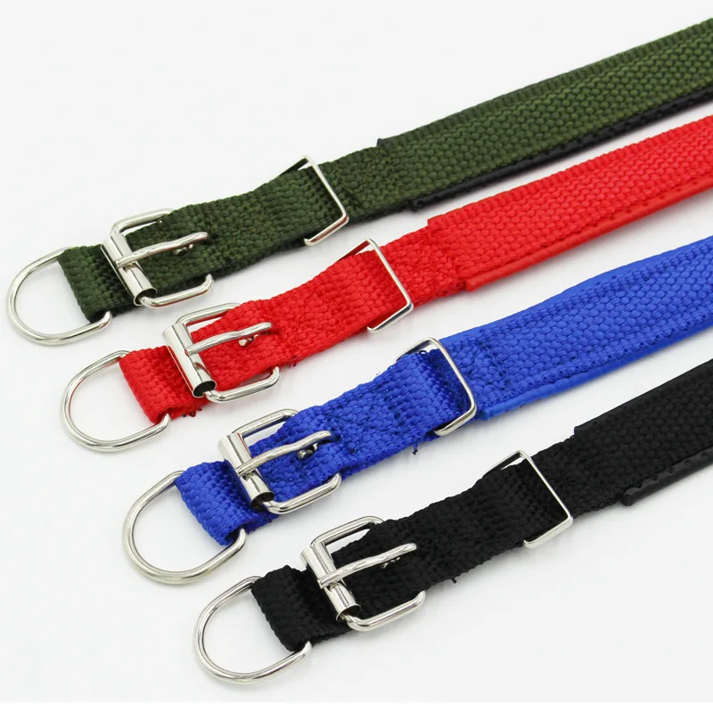 Adjustable Nylon Dog Collars Pet Charm Necklace Collar for Little Dogs Cat Supplies Acessorios | Дом и сад