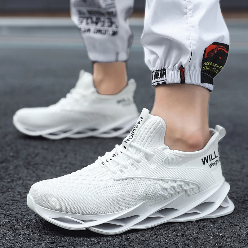 Новое лезвие серии спортивная обувь Дышащая Спортивная для мужчин устойчивость