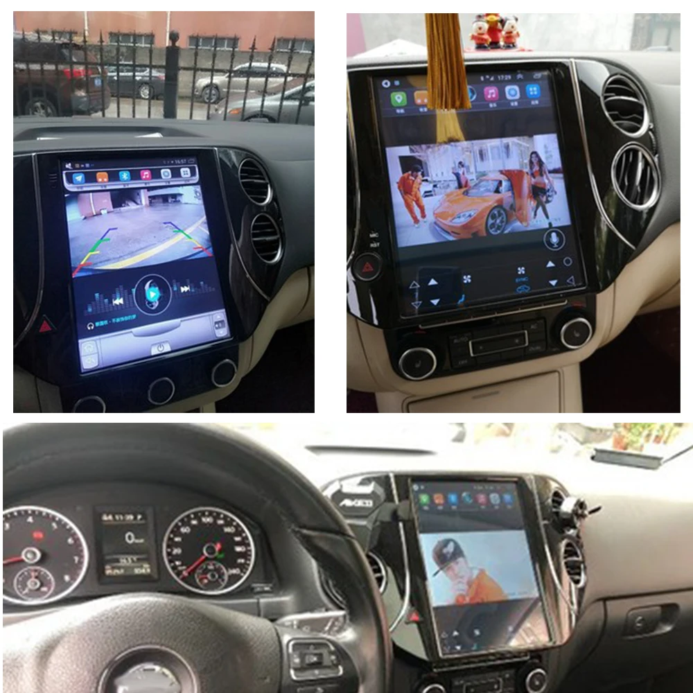 Автомобильный мультимедийный плеер ZJCGO стерео GPS радио навигация Android экран 10 4