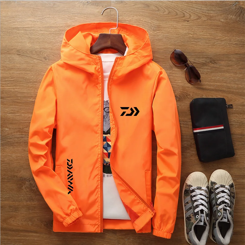

2021 New Style Daiwa Fishing Brand Men's Sunscreen Clothing Loose Multicolor Choice Large Size Men's Women's Sunscreen Jacket