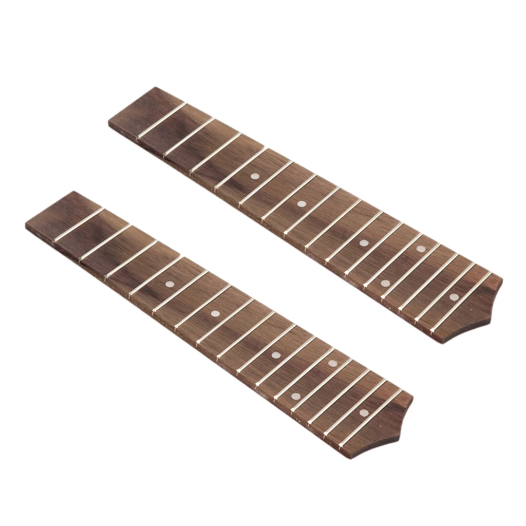 Pack of 2 Exquisite 15 Frets Soprano Ukulele Fretboard DIY Musical Instrument | Спорт и развлечения