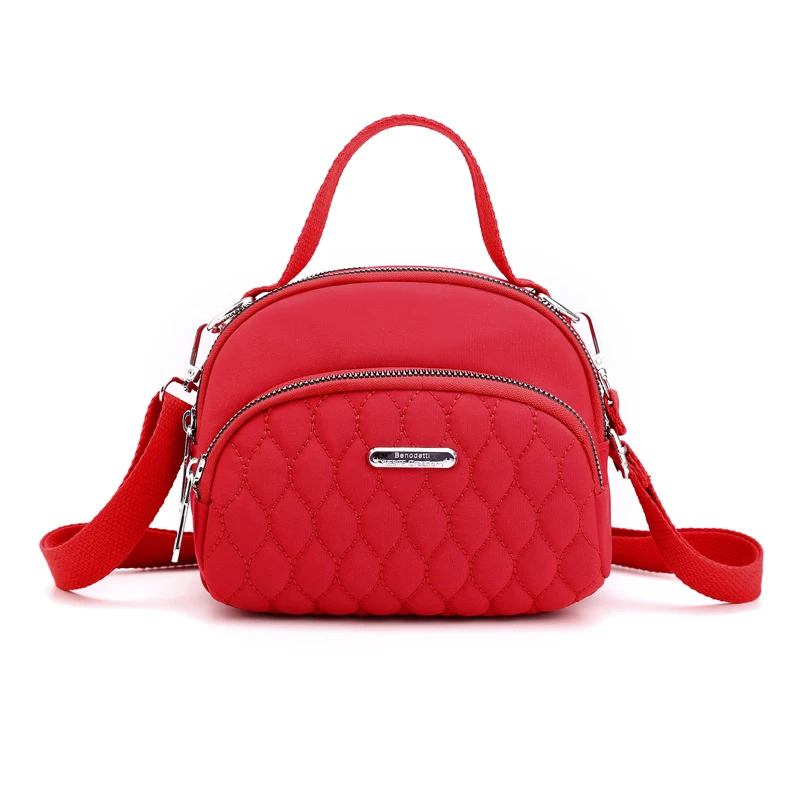 Сумка на плечо Женская нейлоновая Роскошный дизайнерский саквояж кросс-боди