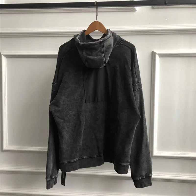 Синяя лента, CAV, EMPT C. E19AW, худи с капюшоном, Ретро стиль, стирается, для пожилых мужчин и женщин, 1:1, высокое качество, CAV, Empt, CAV, EMP, толстовка с капюшоном
