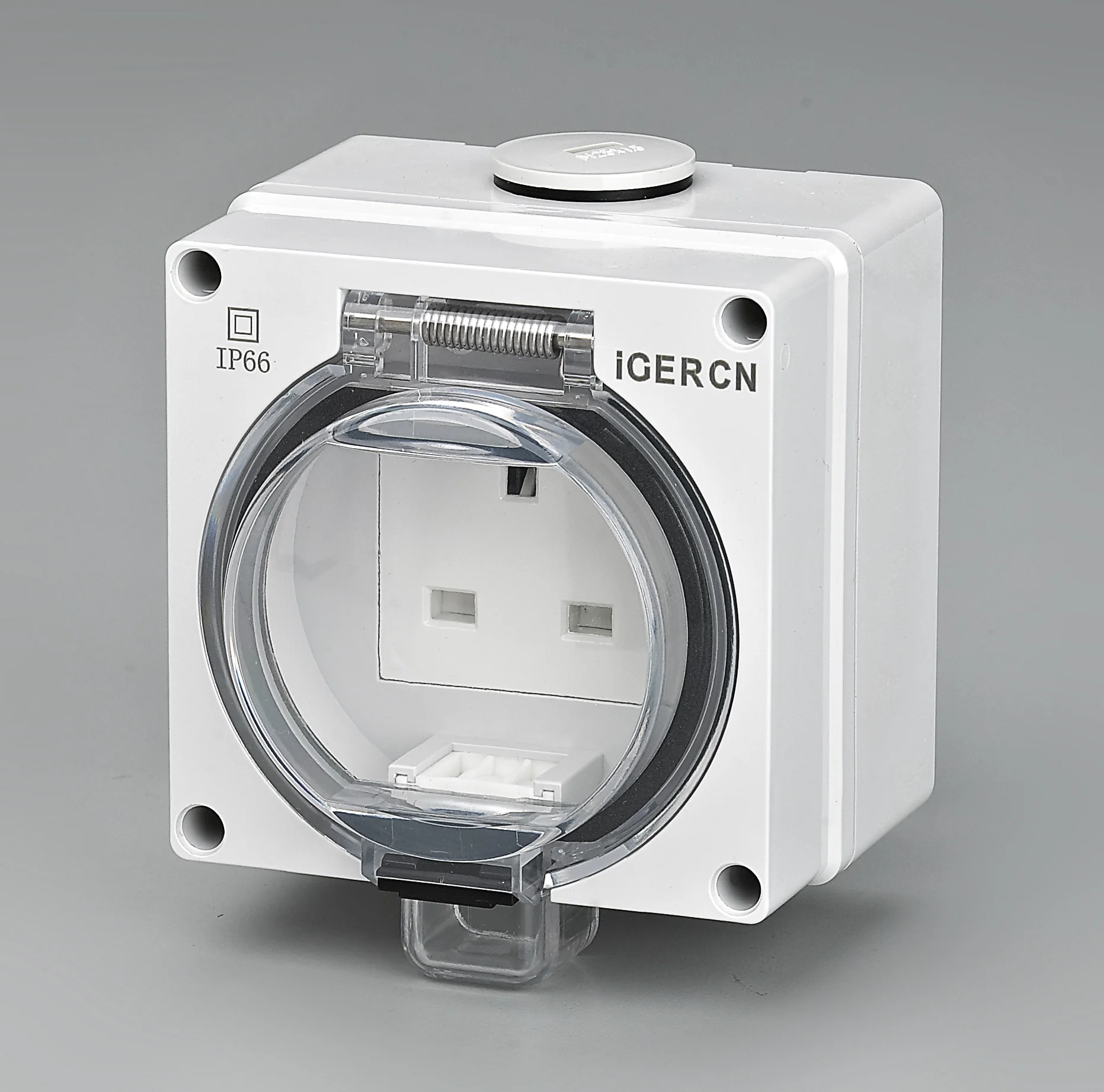 Уличная Водонепроницаемая настенная розетка IGERCN IP66 чрезвычайно Безопасная