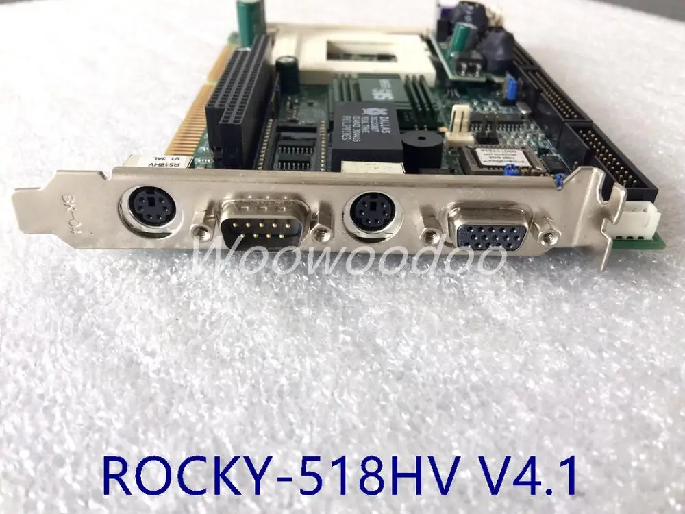 ROCKY 518HV V4.0 V4.1 586 ISA полуразмерная Промышленная материнская плата w/PC104