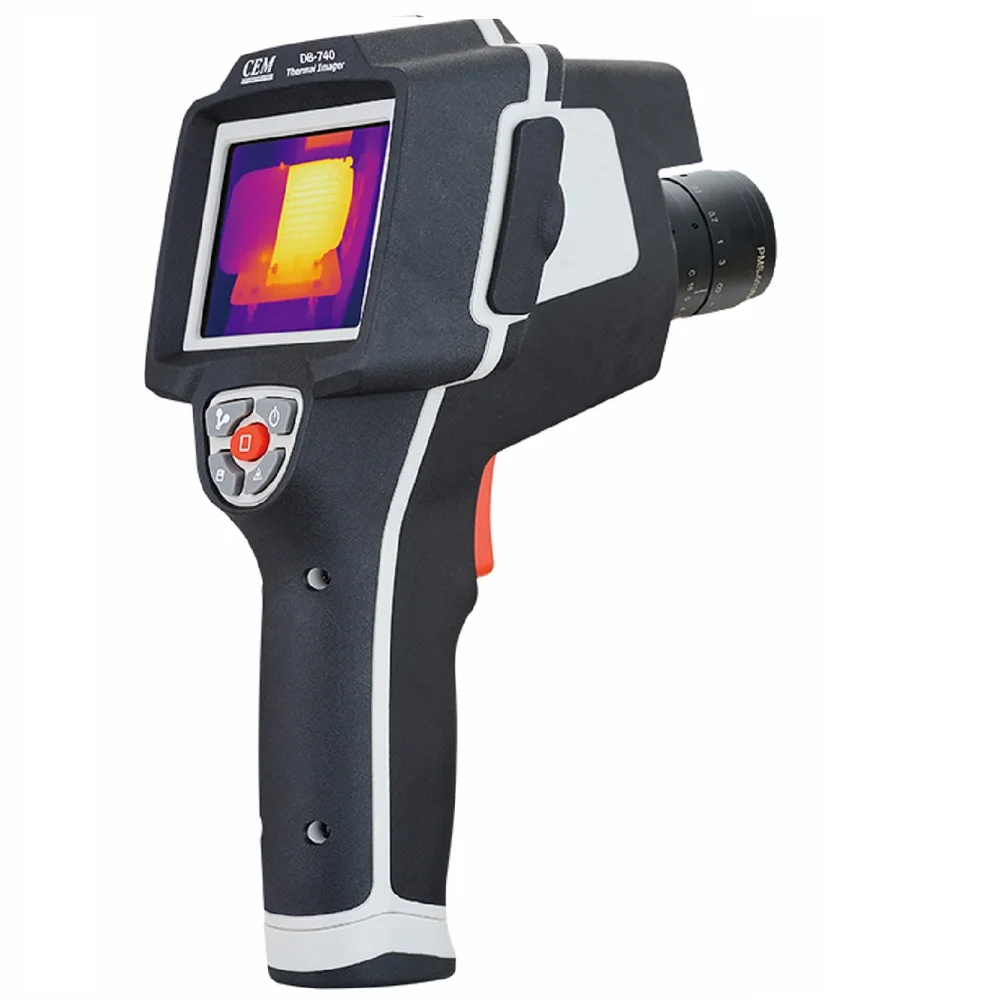 CEM DB 740 ручной Температура инструмент измерения инфракрасный Термальность Imager