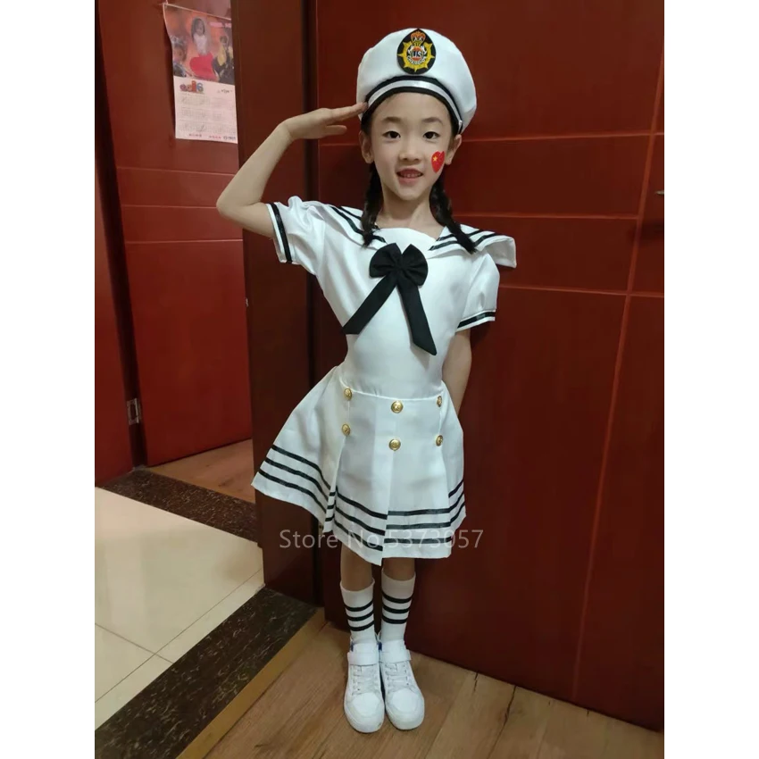 Детский костюм для хора сценический выступлений малышей мальчиков и девочек