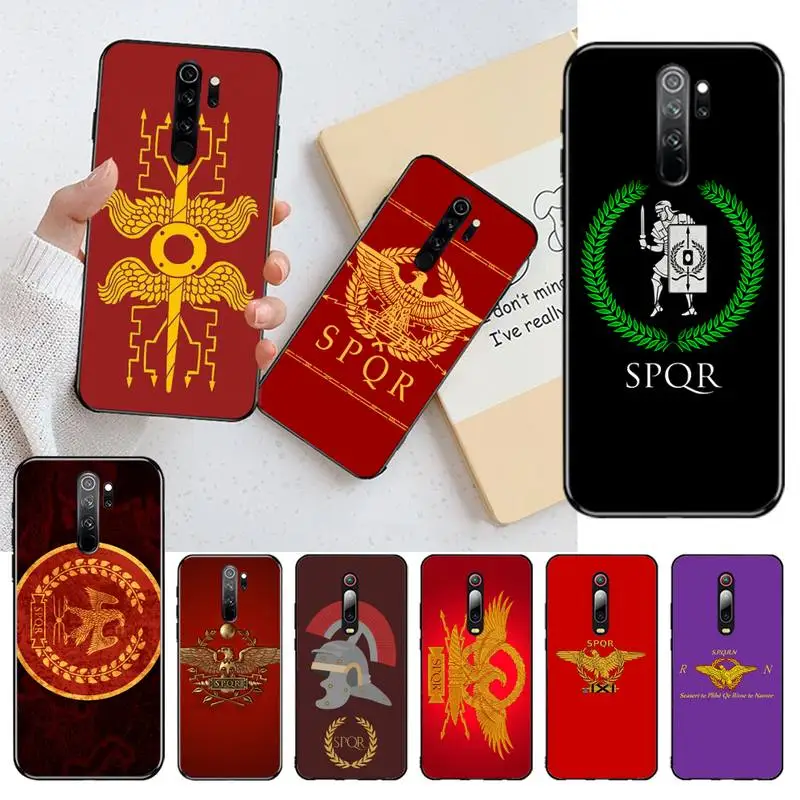 SPQR Римский Императорский Легион чехол для телефона Redmi 9A 8A 7 6 6A Note 9 8 8T Pro Max K20 K30 -