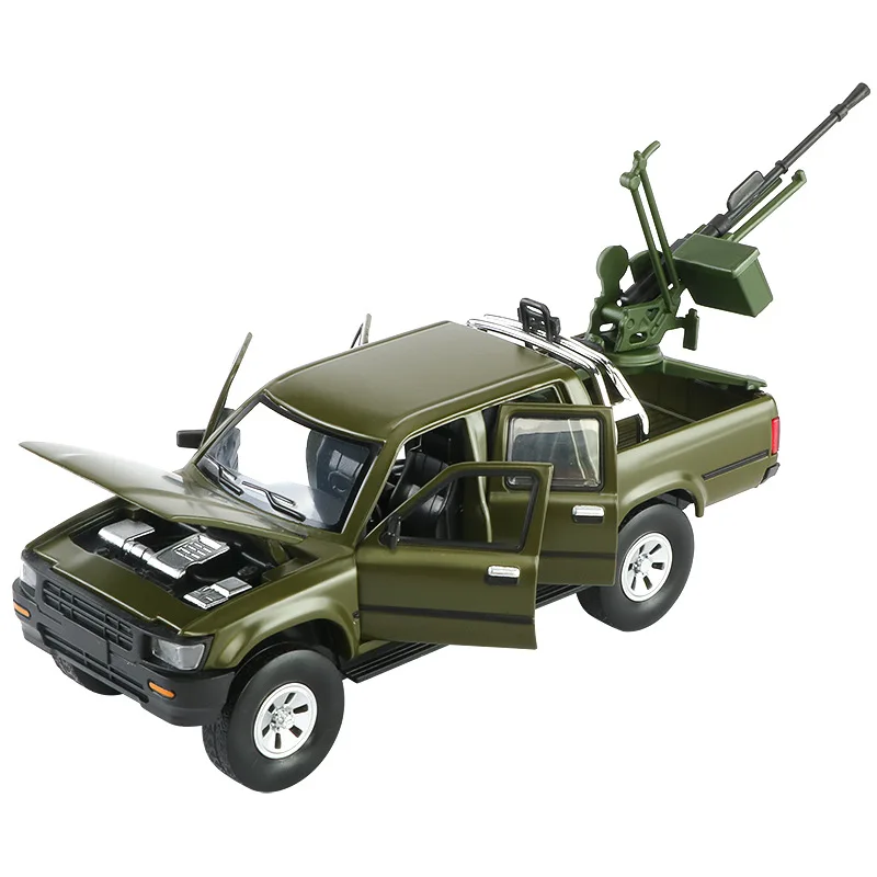 Горячая Распродажа 1:32 Hailax armed pickup модель сплава моделирование детского звука и