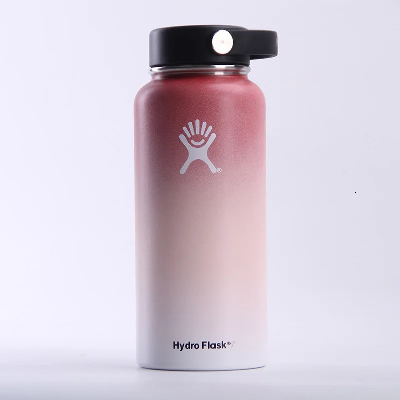 7 Гидрофляга бутылка воды Фрост 32 унции Hidro фляжка сиреневый 40 унций Hyrdoflask 18 унций дропшиппинг Рождественский подарок - Цвет: 7