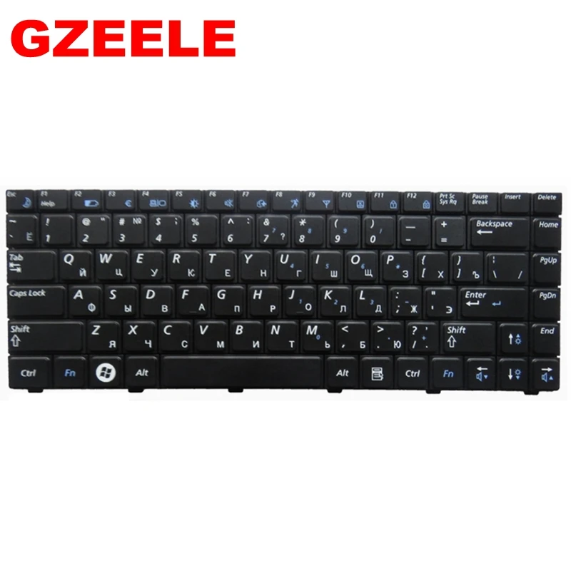RU для SAMSUNG R518 R520 R522 R550 R513 R515 Клавиатура ноутбука Русский черный