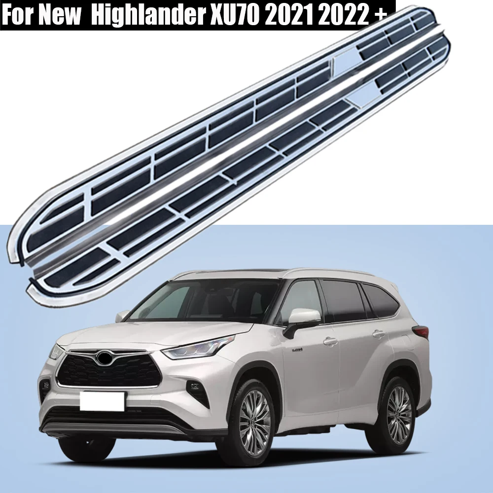 

Левая и правая Подножка для Toyota Hihglander XU70 2021 2022 + 2 шт.
