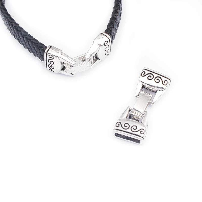 3 комплекта 10*3 мм отверстие крючок застежка подходит 10 плоский кожаный шнур DIY