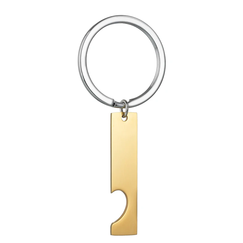 Style1 Gold Elsemode персонализированные пользовательские ID тег брелок из нержавеющей стали номер телефона выгравировано имя любовь диск безопасно брелок подарок - Цвет: Style1 Gold