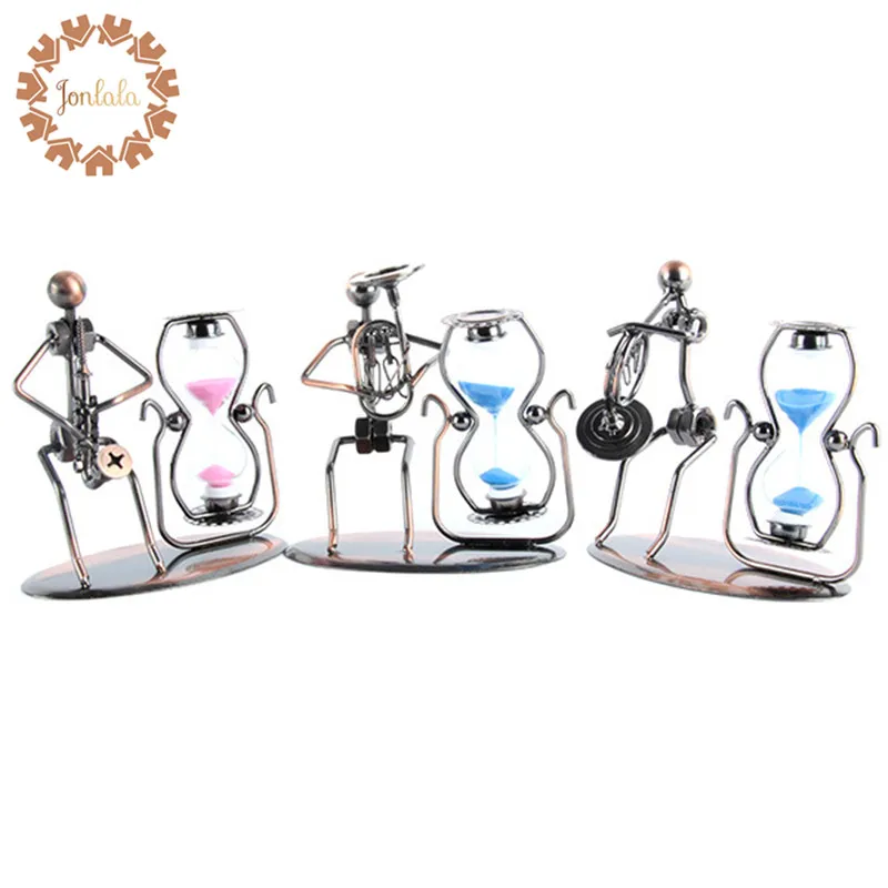 Музыкальные Металлические ремесла французский Рог флейта саксофон Креативные