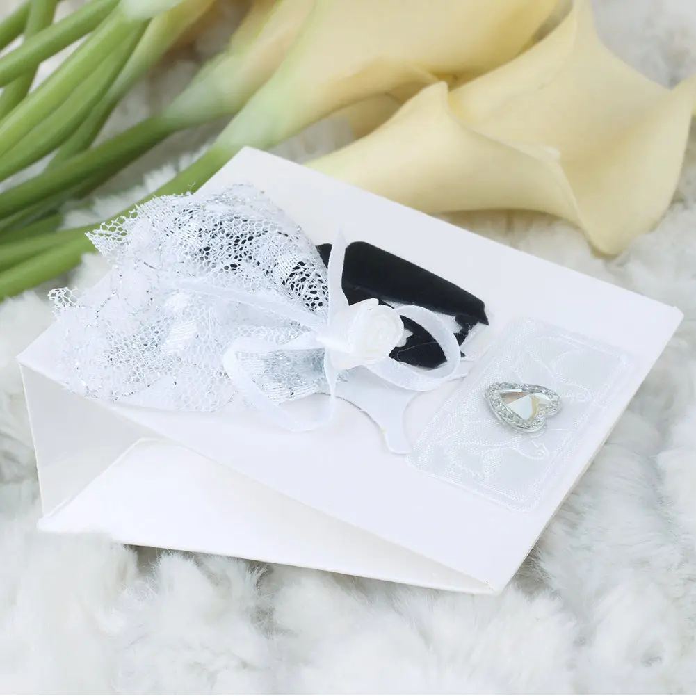 12 шт. черно-белая бронзовая Сумочка для конфет Мерси французские сувениры на