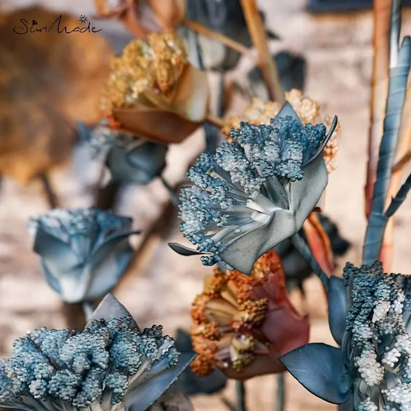 SunMade уникальный Высококачественный чесночный стружки искусственный цветок