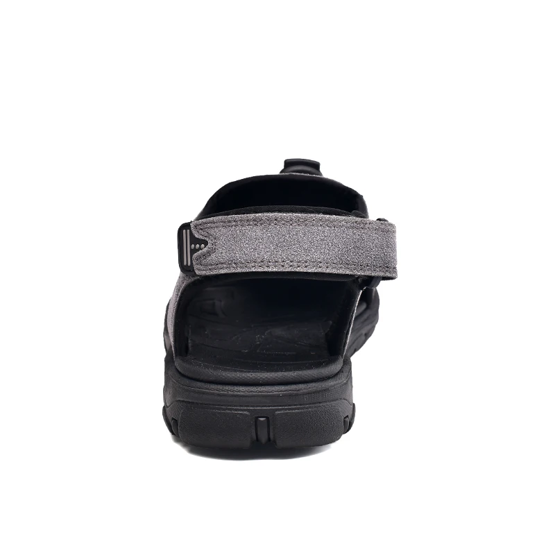 Сандалии мужские дышащие пляжная обувь на плоской подошве мягкие удобные для