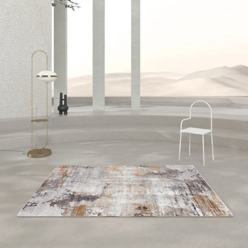 Modern Minimalist High-End Nordic Wabi Style Home Bedroom Custom Floor Light Luxury Carpet Living Room Sofa Coffee Table Blanket | Дом и сад