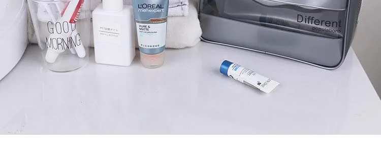Модная водонепроницаемая ПВХ прозрачная косметичка, органайзер для путешествий, прозрачная косметичка, косметичка