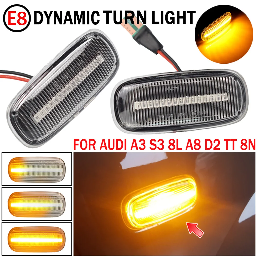 

Фонари поворотников для Audi A3 S3 8L A8 D2 1999-2002 TT 8N 2000-2006