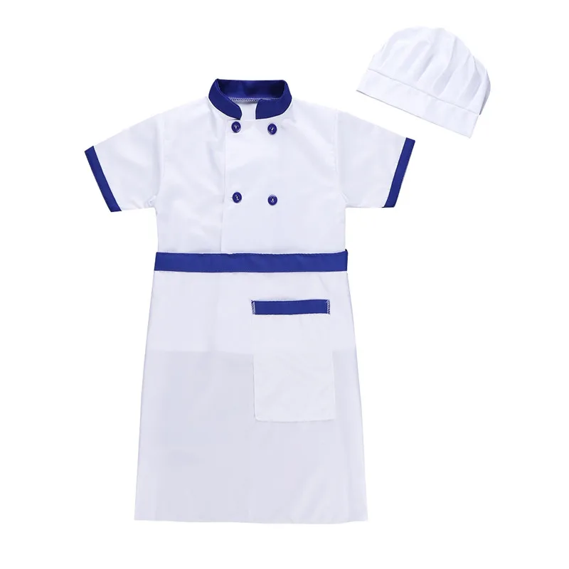 Детский костюм шеф повара для костюмированной вечеринки мальчиков и девочек