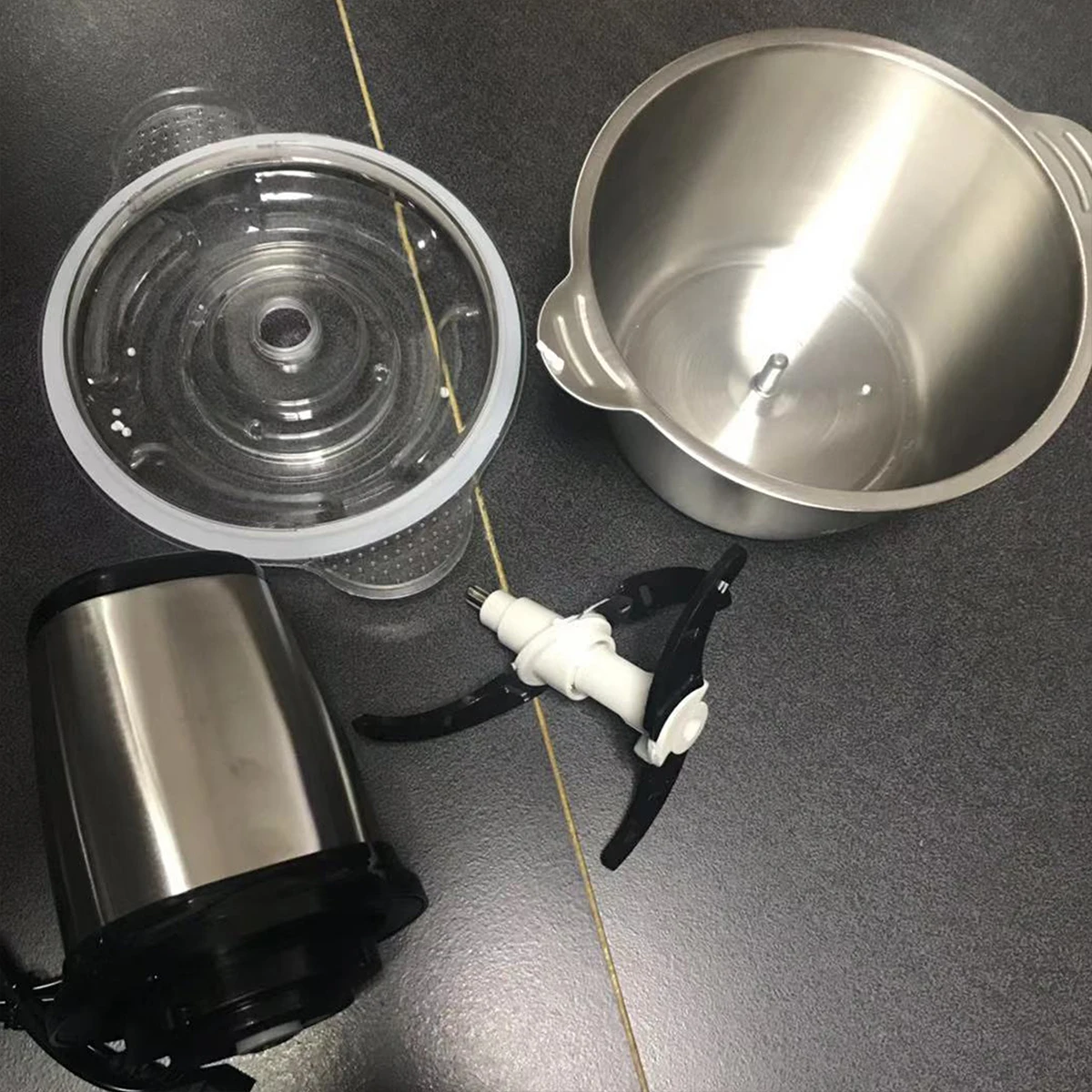 meat grinder Stainless Steel Chopper Electric Automatic Mincing Machine High-quality Household Grinder Food Processor |