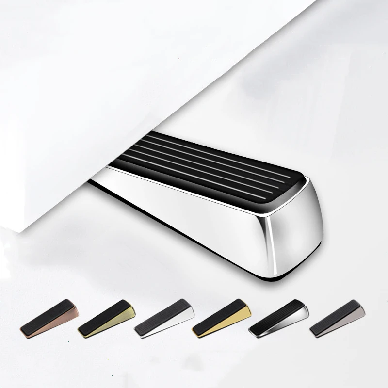 

Съемный дверной стопор, цинковый сплав, резиновый стопор для двери, защита от ветра и столкновения