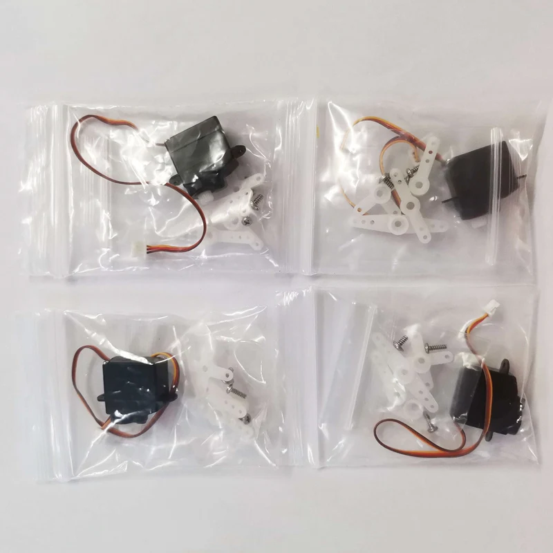 4 шт микро сервопривод пласти