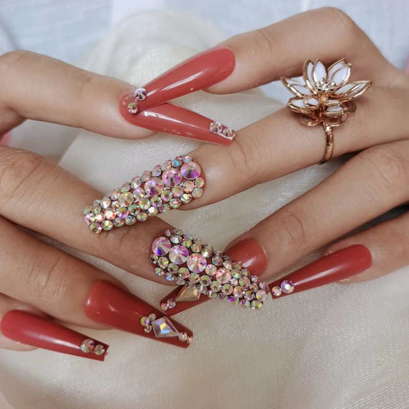 24 шт. новейший дизайн Роскошные ювелирные изделия балетный гроб искусственные