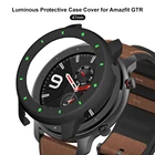 Новый высококачественный светящийся чехол для смарт-часов с полной защитой для Amazfit GTR 47 мм Рамка аксессуары для смарт-часов натуральный