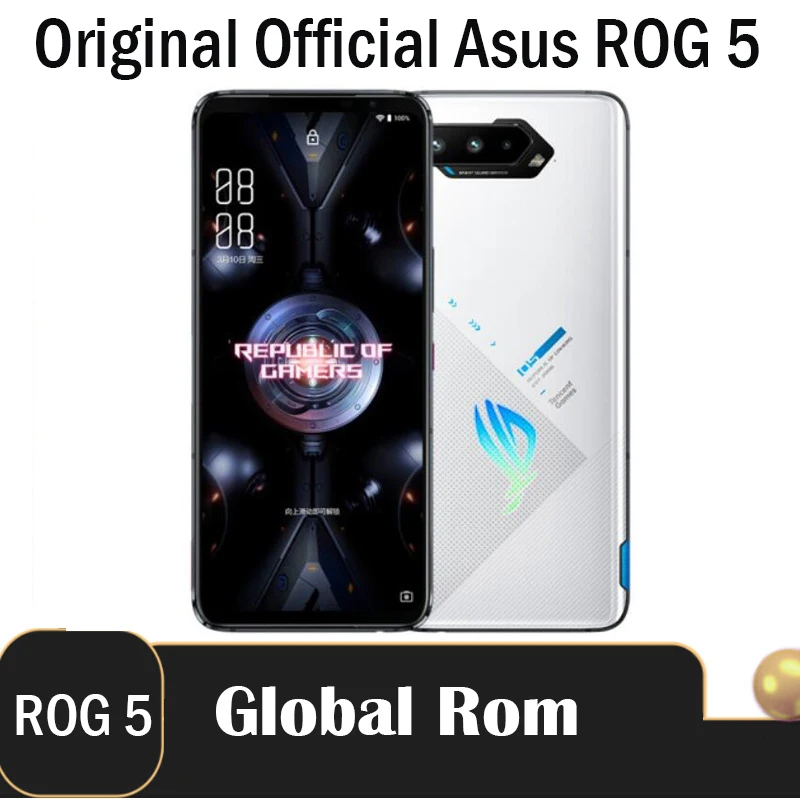 Оригинальный Новый Официальный Asus ROG 5 5G сотовый телефон Snapdragon888 6 78 дюймов AMOLED 65W
