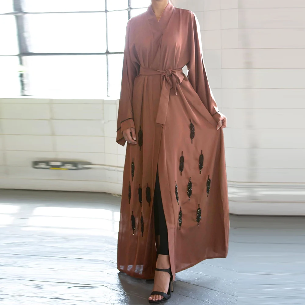 

Кимоно Рамадан ИД Мубарак кардиган абайя Турция хиджаб мусульманское платье женская одежда Оман халат женская одежда