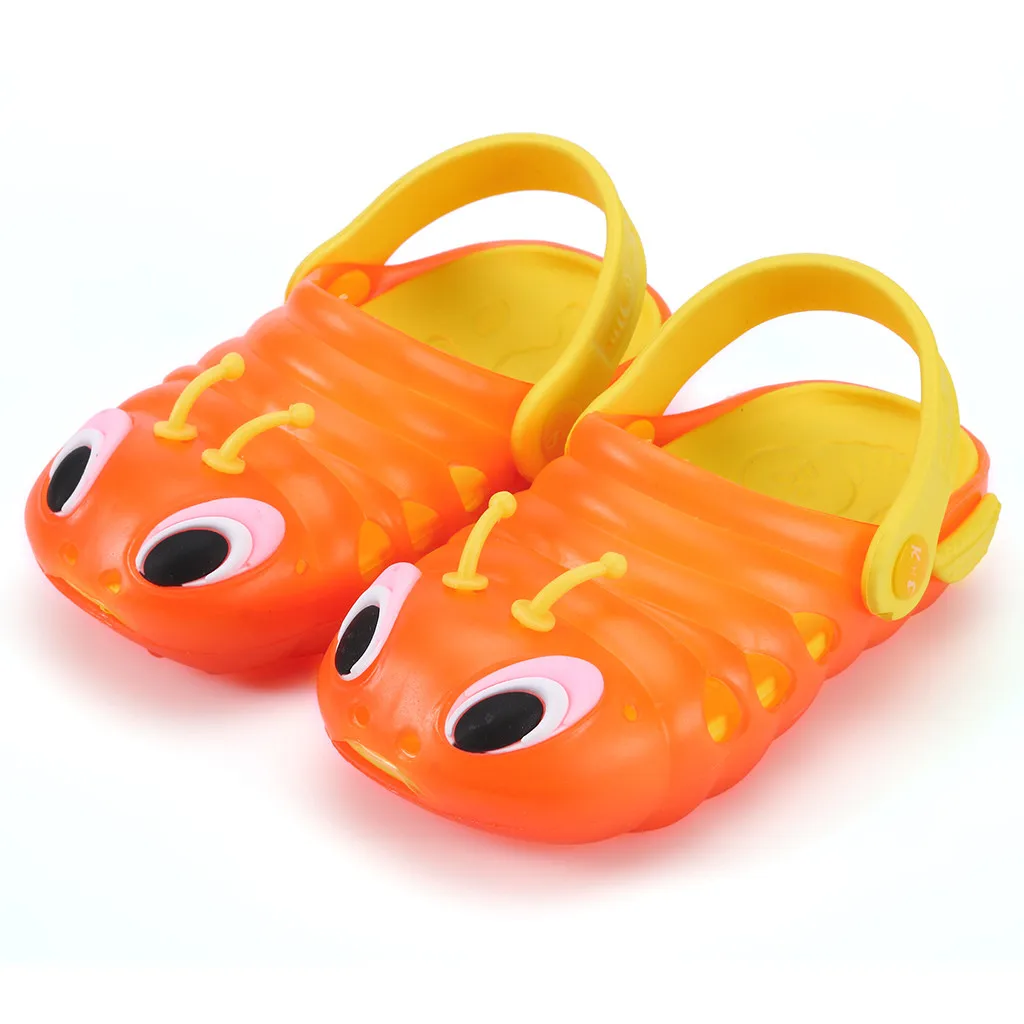 Летняя одежда для малышей с героями мультфильмов мальчиков и девочек Босоножки