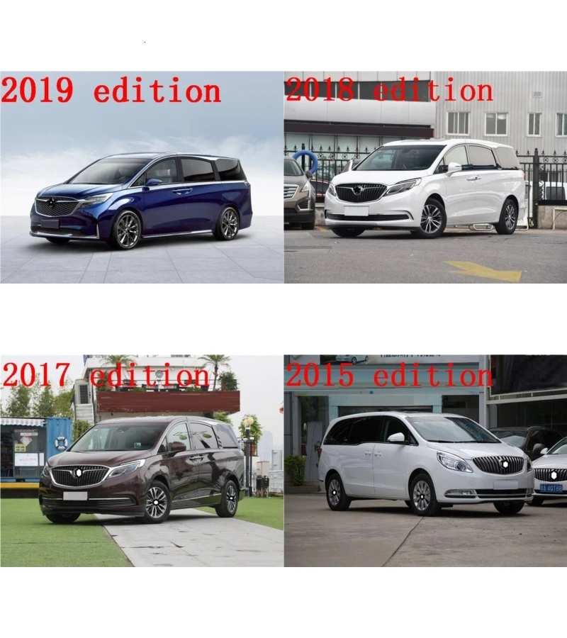 Молдинги автомобили декоративная подлокотника авто-Стайлинг автомобиля подлокотники 05 06 07 08 09, 10, 11, 12, 13, 14, 15, 16, 17, для Buick GL8