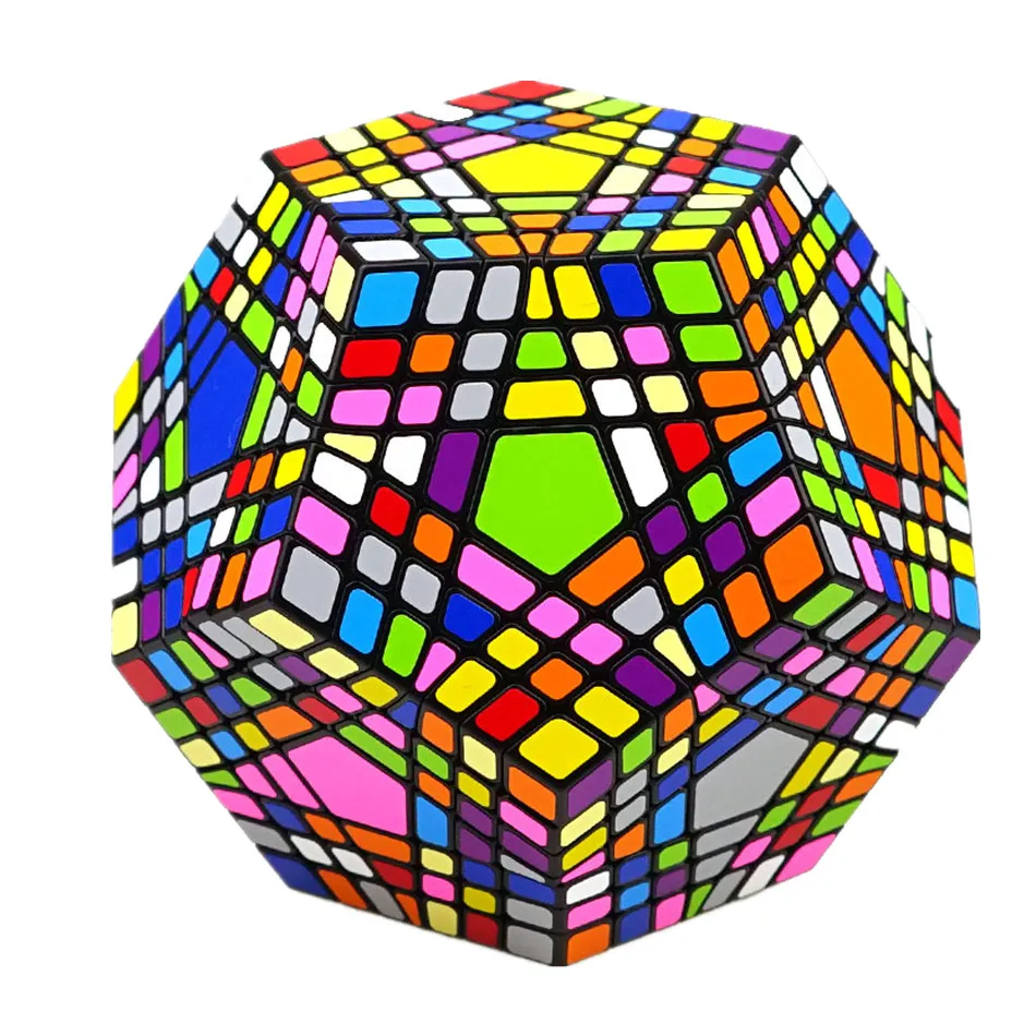 Кубик Рубика ShengShou Teraminx Cube 7x7 Wumofang 7x7x7 Magic Профессиональный 7 слоев додекаэдра Megaminx