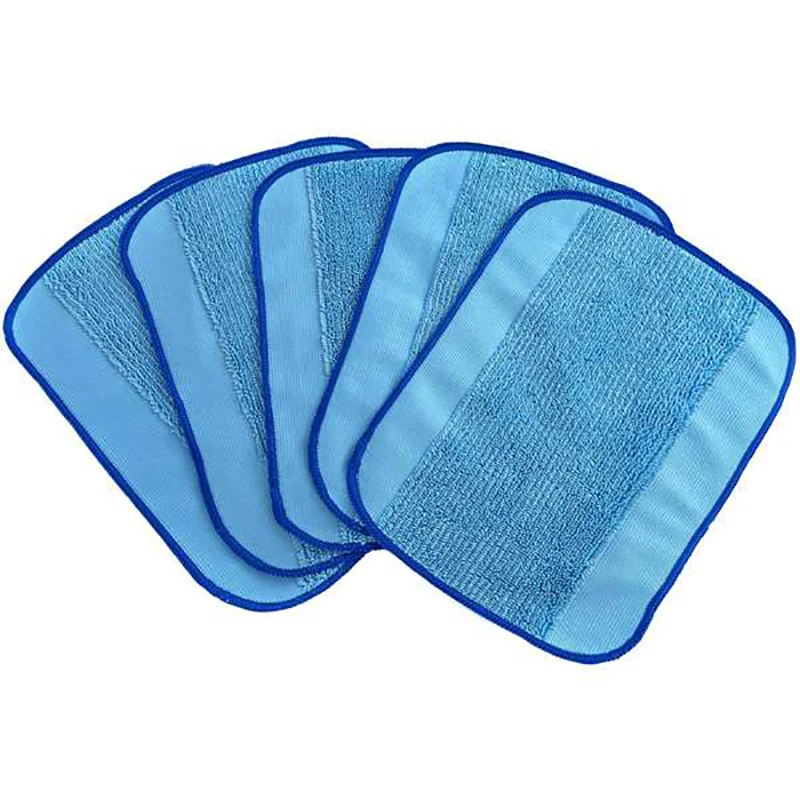 8 Pcs Wet Dry Microfiber Mopping Cloths Reusable Mop Pads for IRobot Braava 380 380T 320 321 Mint 4200 4205 Blue | Бытовая техника