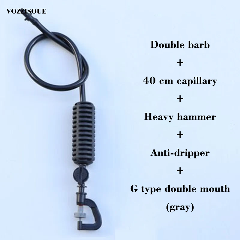 3PCS Горячая 3 шт. подвесная анти-капельная насадка распылителя с перекрестным распылителем Насадка противотуманная вода SprayTo парниковый капельный ороситель распылитель водяной туман - Цвет: 3PCS