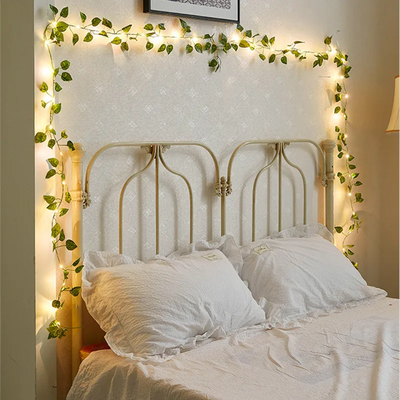 

Solar Green Leaf Vine LED String Light Garden Decoration Outdoor Wedding Decoration DIY Party Decor Waterproof Solar Light
