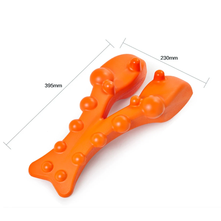 

Correct Cervical Vertebra Lumbar Traction Straight Spine Spine Relax Back Massage Board Brace Back Stretching Device Health Care