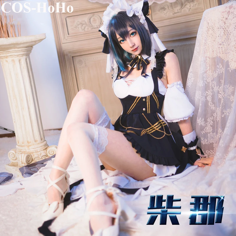 Костюм для косплея COS-HoHo из аниме коготь Лейн чеширский игровой костюм платье