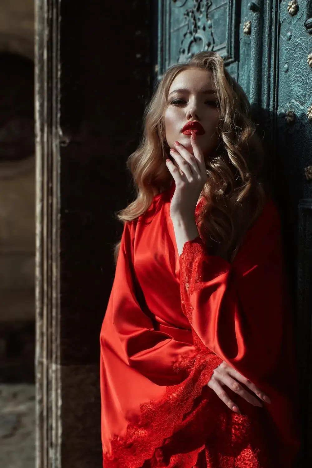 2020 длинное женское белье красные женские халаты для невесты кимоно халат