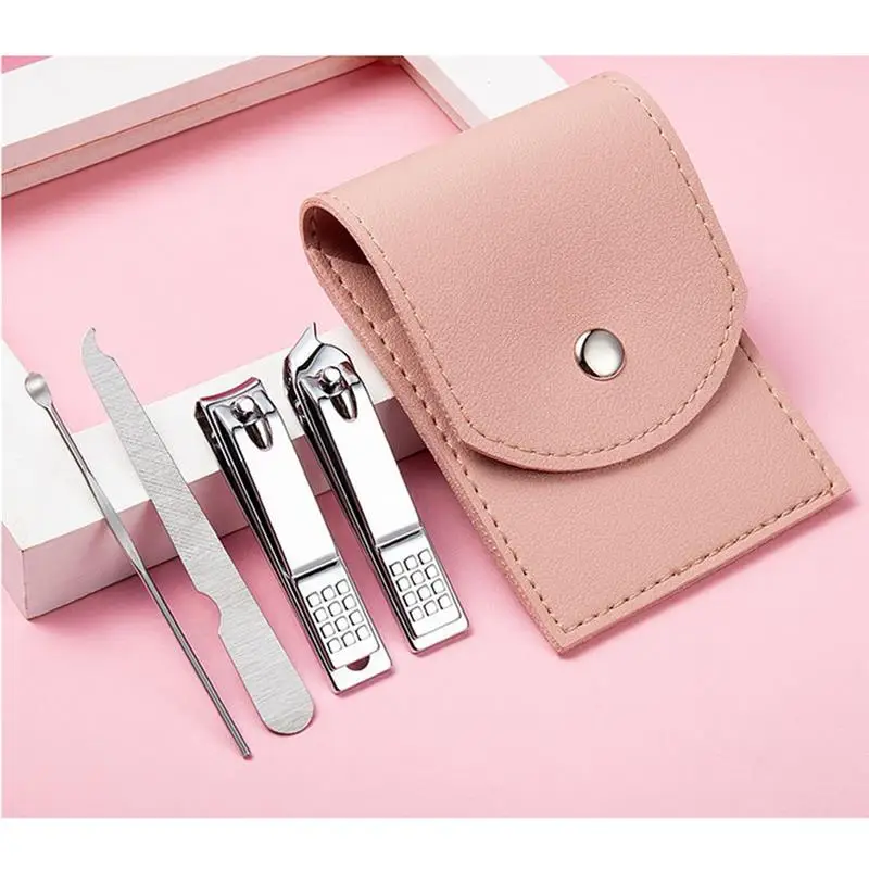 Kapmore 8 шт. Набор для стрижки ногтей острый портативный резак пилка Ушная палочка с