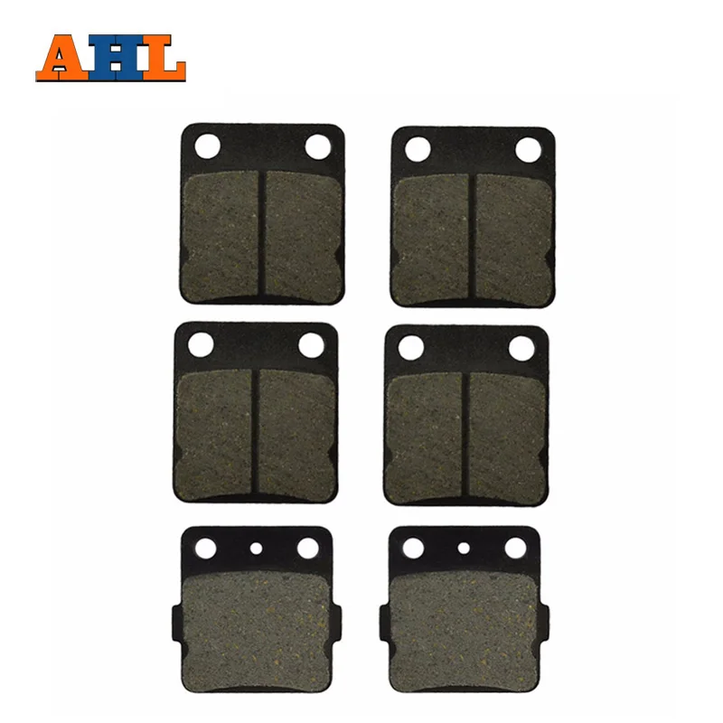 Передние и задние тормозные колодки AHL для мотоцикла YAMAHA ATV YFM 350 YFM350 Warrior 1989 2004