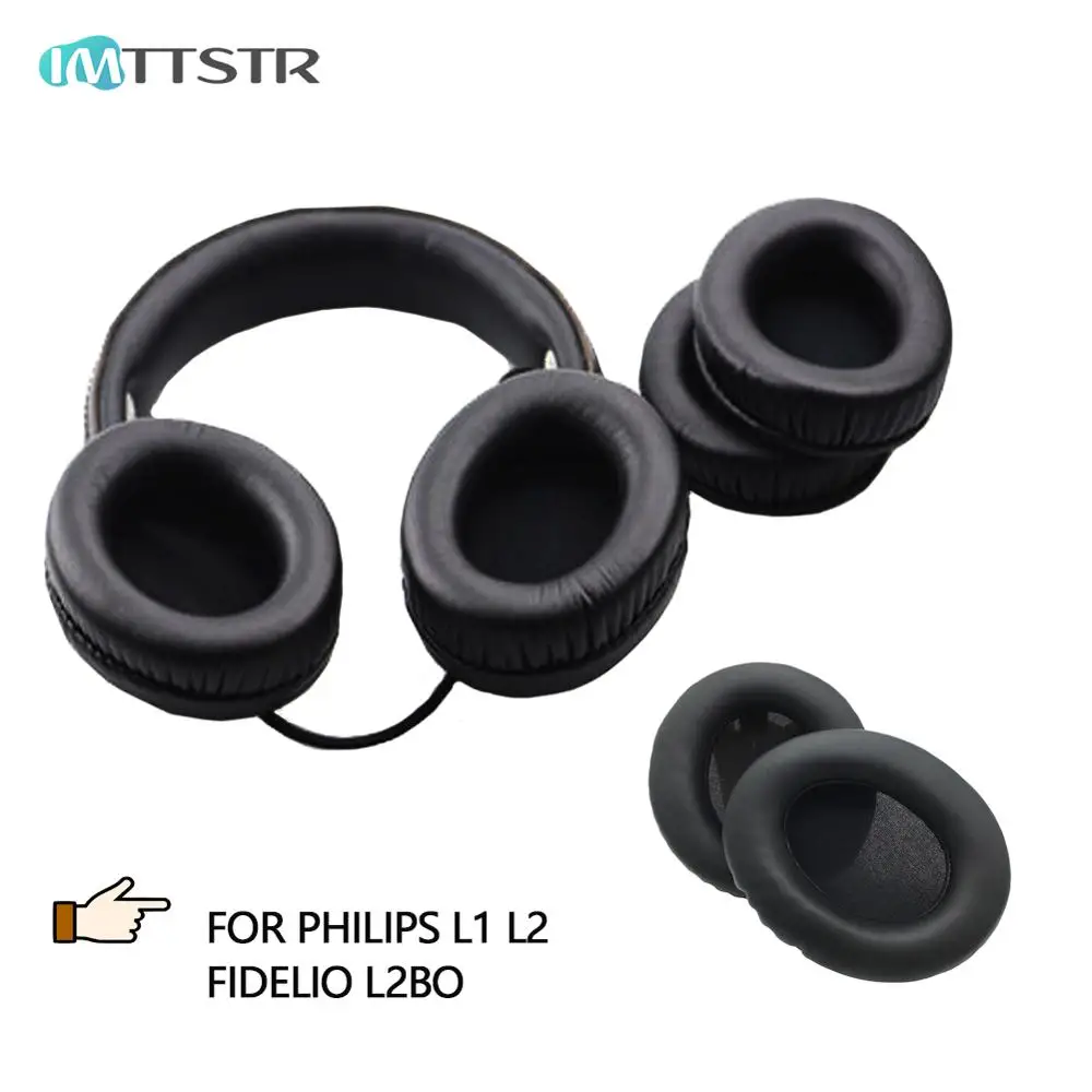 

Ear Pads for Philips L1 L2 Fidelio L2BO Headset Sleeve Pillow Earpads Earmuff Cover Cushion Replacement Cups