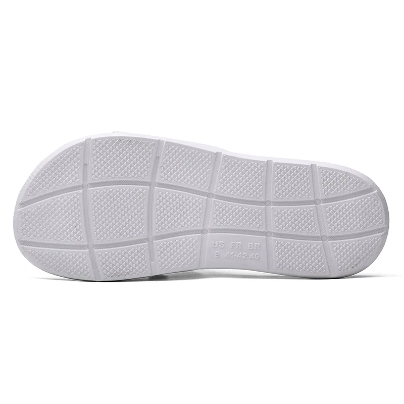 

Men's Slippers EVA Men Shoes Women Couple Flip Flops Soft Black and White Stripes Casual Summer Male Women Chaussures Sandals