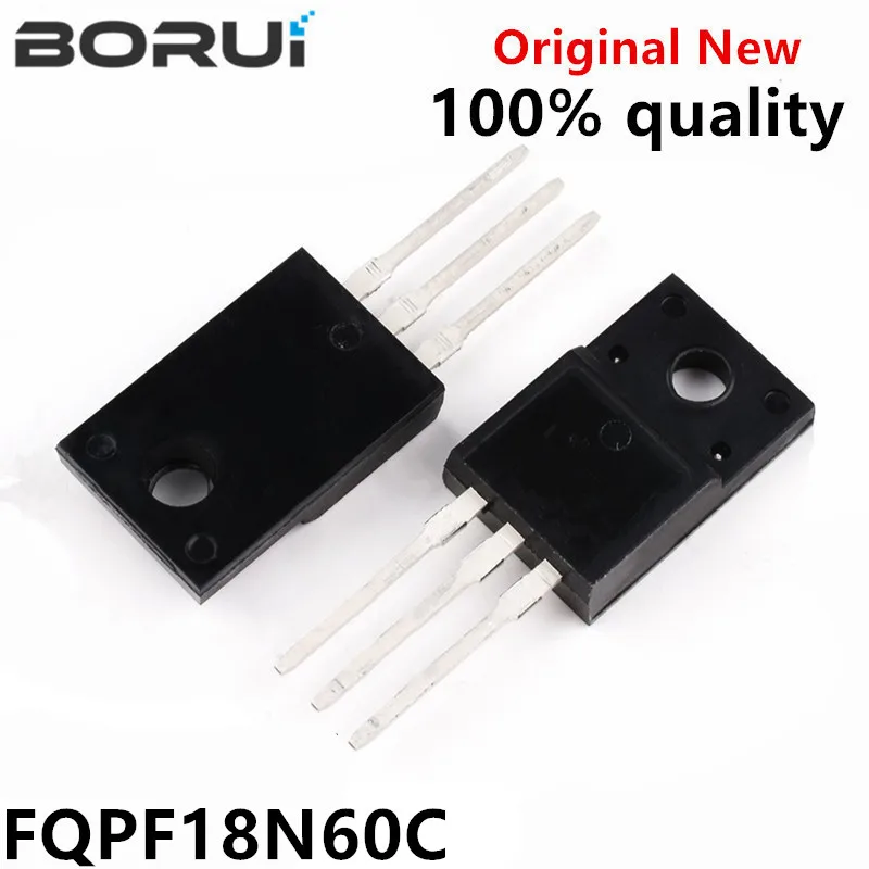 

5 шт. FQPF18N60 TO220F FQPF18N60C K18A60 18NM60N TO-220F