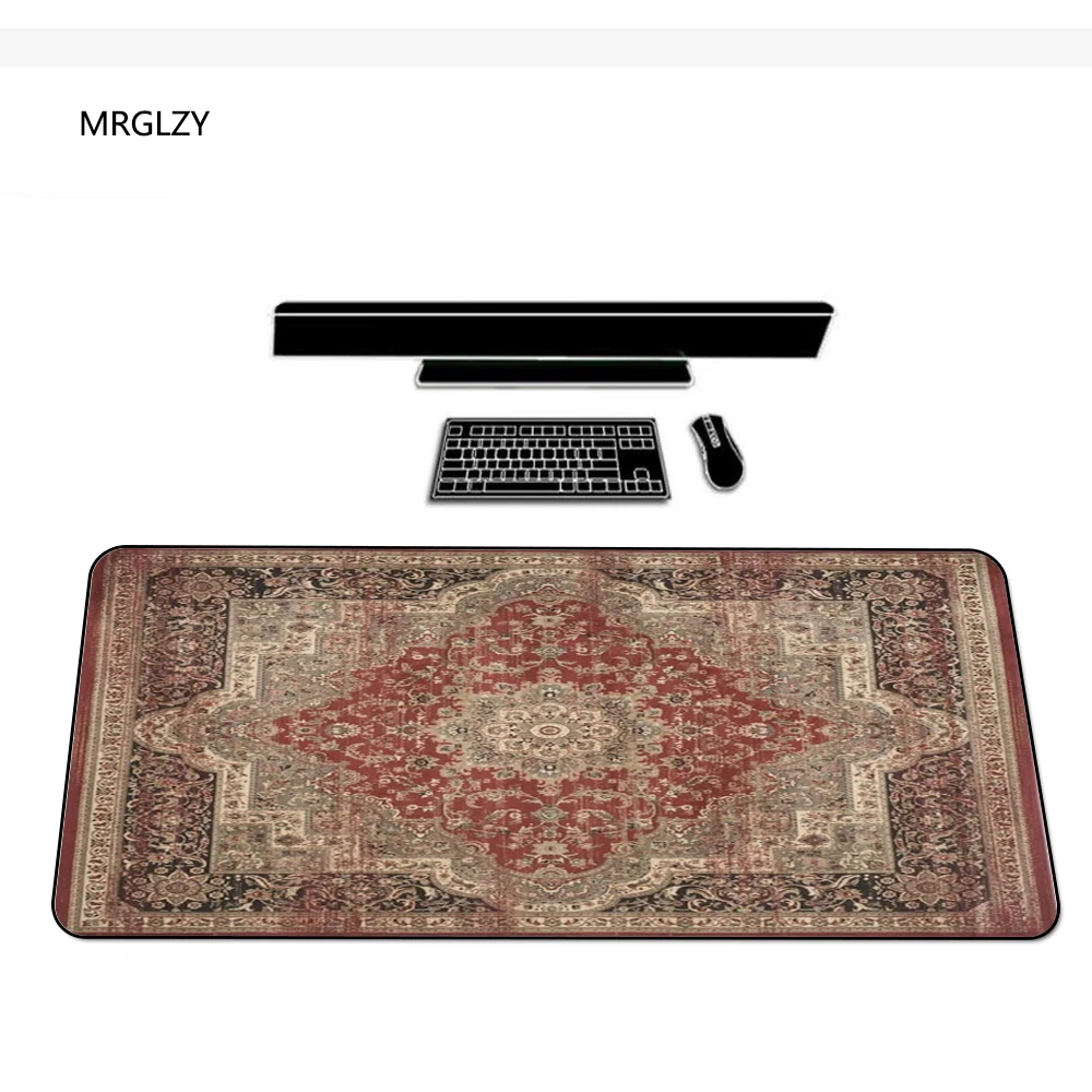 

MRGLZY Beautiful Persian Carpet Design Unique Gamer Mouse Pad Keyboard Rest 300X600MM Keyboard Pad Mouse Mat Gaming Pc